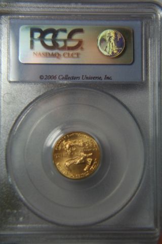 2006 $5 1/10th Oz American Gold Eagle Pcgs Ms69 - First Strike photo