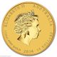 One (1) 2014 Australia 1/10 Troy Oz.  9999 Gold Lunar Year Of Horse $15 Coin Gold photo 1