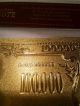1gram Gold Bar 24k.  999 Pure.  Fortuna Swiss Pamp+$100,  000 24k Gold Bill With Gold photo 4