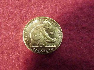 2014 1/10th Troy Ounce,  999 Fine Prospector & Eagle Coin photo
