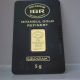 Istanbul Gold Refinery - 5 Gram Fine Gold Bar - In Assay Package Gold photo 1