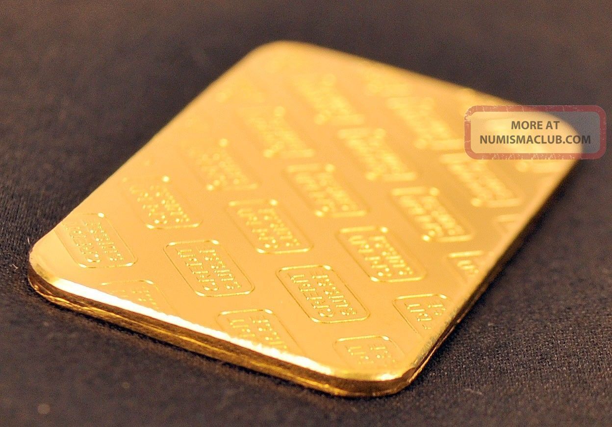 one ounce credit suisse gold bar