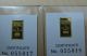 2x Credit Suisse 1 Gram.  9999 Gold Bar - With Assay Certificate Kg9 Gold photo 4