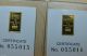 2x Credit Suisse 1 Gram.  9999 Gold Bar - With Assay Certificate Kg8 Gold photo 4