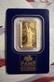 5 Gram Solid Gold 999.  9 % Pure 24k Pamp Suisse Liberty With Flag Gold photo 1