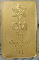 5 Grams Gold Bar 24k Pure Gold From Brazil Gold photo 1