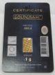 1 Gram Istanbul Gold Refinery Bar.  9999 Fine (in Assay Card) Gold photo 2