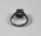 Palladium With 10k Yellow Gold Solitaire Crystal Ring Size 9.  25 Weighs 6 Grams Bullion photo 6