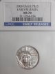 2006 American Platinum Eagle (1/4 Oz) $25 - Ngc Ms70 Early Release Platinum photo 2