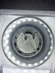 2007 - W $50 Platinum Eagle Pr69dcam Pcgs Statue Of Liberty Platinum photo 3