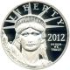 2012 - W Platinum Eagle $100 Pcgs Proof 69 Dcam (first Strike) Platinum photo 2