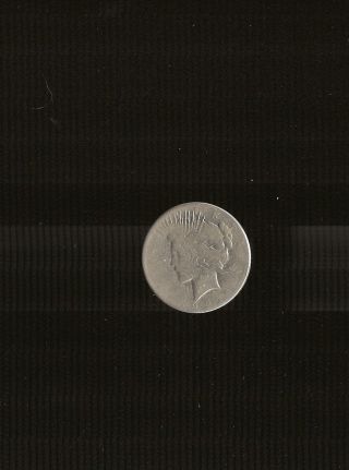 Low Ball U.  S.  1927 - P Peace Silver Dollar - Mintage 848,  000 photo