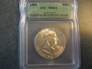 1961 Franklin - Slabbed By Icg Ms photo