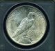 U.  S.  1922 Peace Silver Dollar Uncirculated,  Certified Pcgs - Ms62 Dollars photo 1