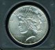 U.  S.  1926 - S Peace Silver Dollar,  Brilliant Uncirculated,  Certified Pcgs - Ms62 Dollars photo 1