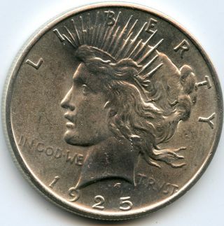 1925 Peace Silver Dollar. . .  Gem Bu+. . . . photo