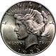 1935 Silver $1 Peace Dollar Bu Better Date It ' S In A World Slab Dollars photo 1