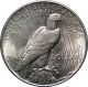 1935 Silver $1 Peace Dollar Bu Better Date It ' S In A World Slab Dollars photo 3