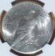 1928 Au58 Ngc Peace Silver Dollar,  About Unc 58,  Conserved By Ncs,  Bright White Dollars photo 5