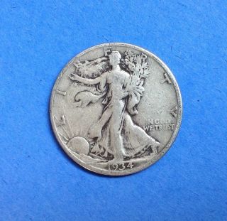 Depression Era Coin Walking Liberty Half Dollar 1934 - S Extremely Fine photo