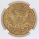 1848 Ngc Au58 Cac $10 Liberty Gold Gold (Pre-1933) photo 2