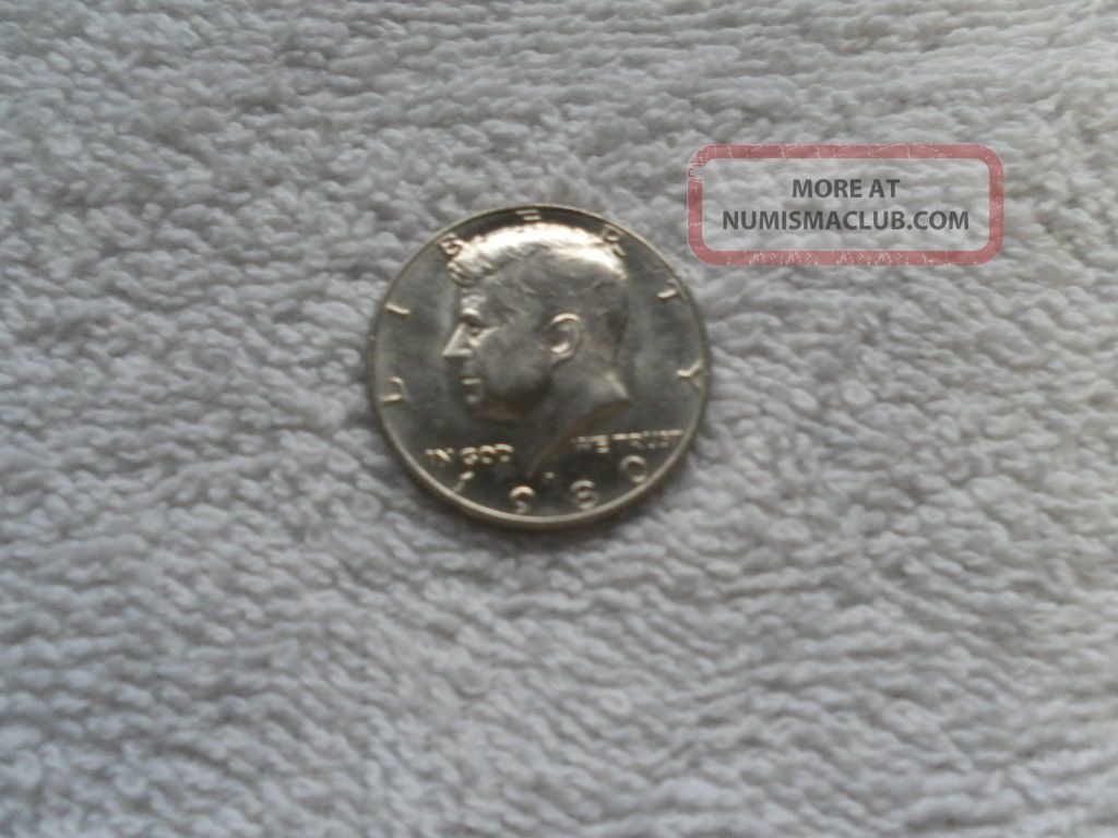 U S 1980 P Kennedy Half Dollar u-s-1980-p-kennedy-half-dollar