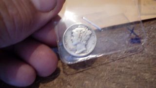 1927 - S Mercury Dime Vf photo