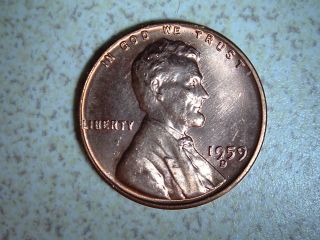 1959 D Lincoln Memorial Cent Uncirculated photo