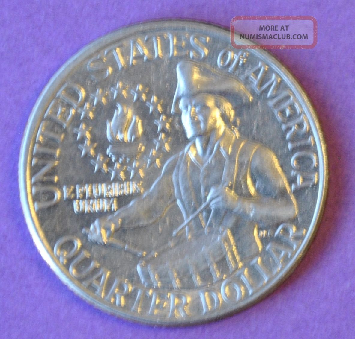 1976 Us Quarter Washington Bicentennial