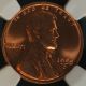 1955 - D Ngc Ms65rd Lincoln Wheat Penny Good Strike Red Luster Small Cents photo 2
