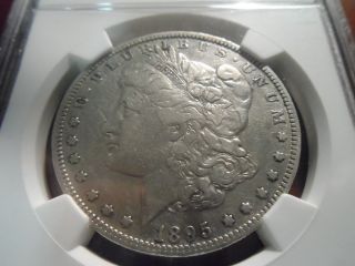 1895 O Morgan Silver Dollar,  Ngc Vf Details. photo