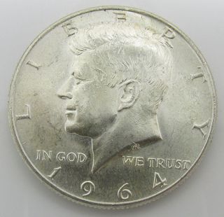1964 Kennedy Silver Us Half Dollar photo