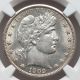1909 P Barber Half Ngc Ms61 Silver Half Dollar Brilliant Unc Bu Type Coin Half Dollars photo 1