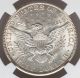 1909 P Barber Half Ngc Ms61 Silver Half Dollar Brilliant Unc Bu Type Coin Half Dollars photo 3