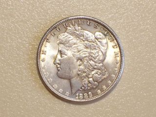 U.  S.  Morgan Silver Dollar 1889 - P photo