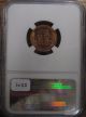 1955 - S U.  S.  Lincoln Cent Wheat Penny Ngc Graded Ms66 Red Red Gem Coin Small Cents photo 5