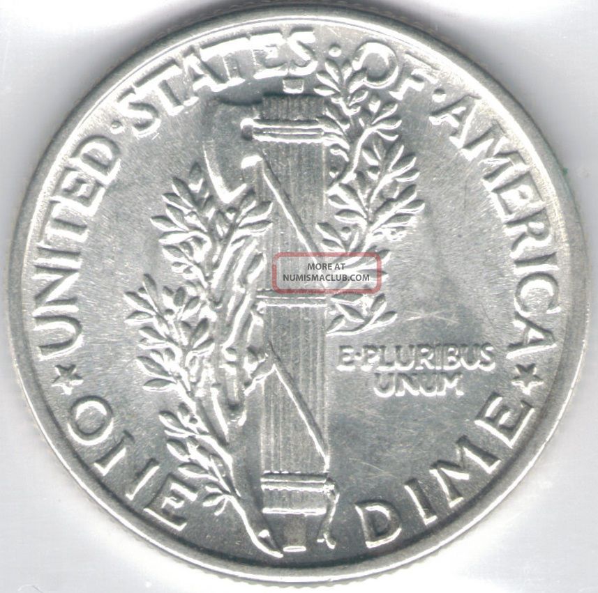 1942 proof 68 mercury dime