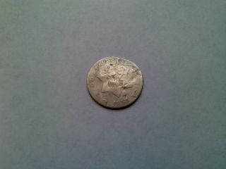 1853 United States Silver Three Cent Coin photo