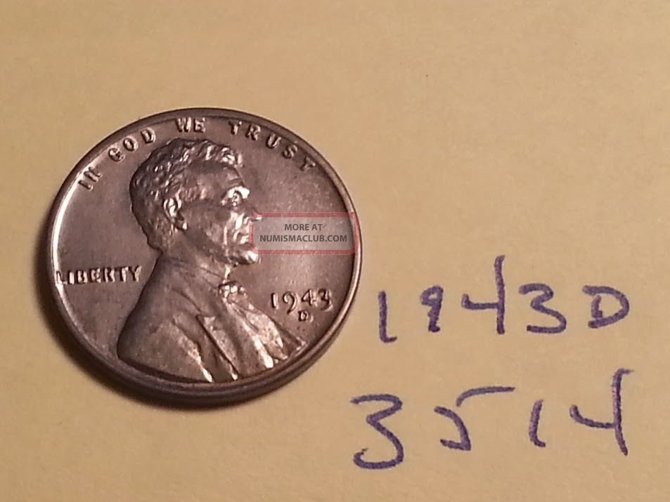 1943 steel penny no mint mark worth