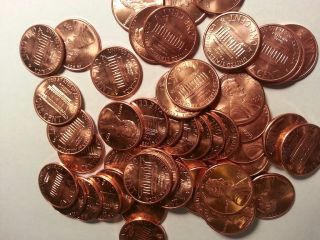 1995 Lincoln Penny Uncirculated And Unsearched (50 Pennies In This) 1 photo