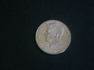 2001 - D 50c Kennedy Half Dollar - Almost Uncirculated photo