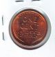 1957 D One Cent Toned Reverse Uncirculated L24 Small Cents photo 4
