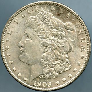 1903 Morgan Silver Dollar Uncirculated photo