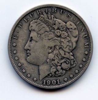 1901 Morgan Silver Dollar (see Promotion) photo