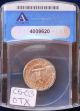 1964 - D Washington Quarter Ddr Anacs Au - 55 Fs - 25 - 1964d - 801 Doubled Die Reverse Coins: US photo 1