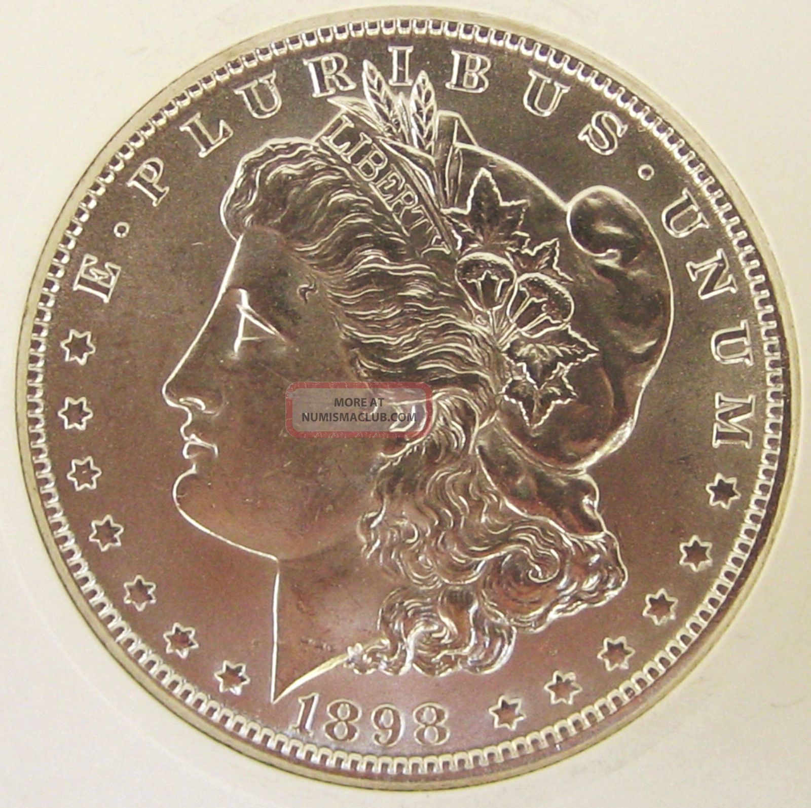 1898 - O Morgan Silver Dollar - Brilliant Uncirculated