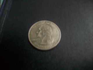 2000 (s.  Carolina) Washington Quarter Dollar Coin - Toned Battleship Grey photo