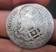 1808) Spain 2 Reales (silver) W/countermark (rejilla) - - Coins: US photo 2