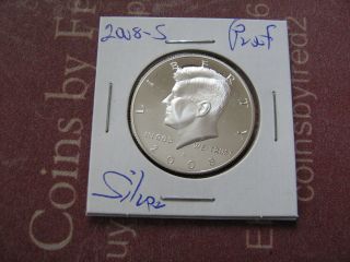 2008 - S Proof Silver Kennedy Half Dollar Coin 610 photo