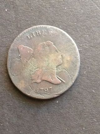 1797 1 Above 1 Half Cent (united States) photo